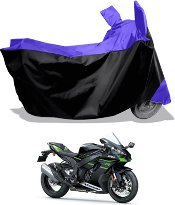 Amexride Two Wheeler Cover for Kawasaki(Ninja ZX 10R BS6, Multicolor)