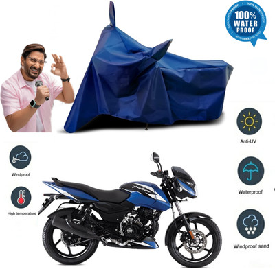 smwzxyu Waterproof Two Wheeler Cover for Hero(Pulsar 180, Blue)