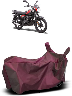 RM Collections Waterproof Two Wheeler Cover for Bajaj(CT110, Maroon)