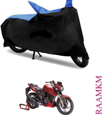 RAAMKM Two Wheeler Cover for Hero, Honda, Bajaj, Ather, TVS, Yamaha(Blue, Black)