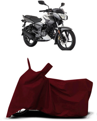 VESMEI Two Wheeler Cover for Bajaj(Pulsar NS200 BS6, Red)