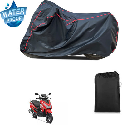 PAGORA Waterproof Two Wheeler Cover for Honda(Grazia, Black)