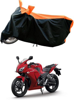 DeepShakshi AUTOMOTIVE Two Wheeler Cover for Honda(CBR300R BS6, Orange)