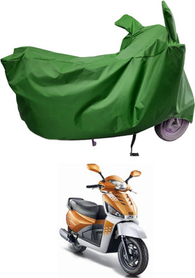 Amexride Two Wheeler Cover for Mahindra(Gusto 125 BS6, Maroon)