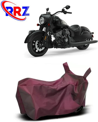 RRZ Waterproof Two Wheeler Cover for Indian(Chief Dark Horse, Maroon)