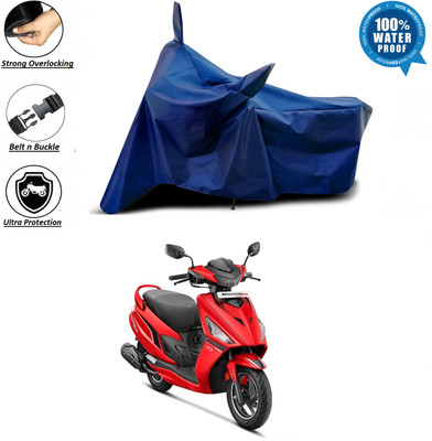 WMIZEXA Waterproof Two Wheeler Cover for Universal For Bike(Maestro Edge 125, Blue)