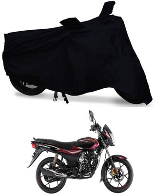 HYBRIDS COLLECTION Two Wheeler Cover for Bajaj(Platina 110 H-Gear, Black)