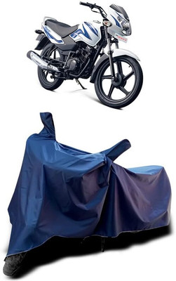 AASHTIK MART Two Wheeler Cover for TVS(Sport, Blue)