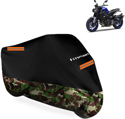 Horseyaart Waterproof Two Wheeler Cover for Yamaha(MT-09, Multicolor)