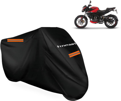 Horseyaart Waterproof Two Wheeler Cover for Bajaj(Pulsar 160 NS DTS-i, Black)