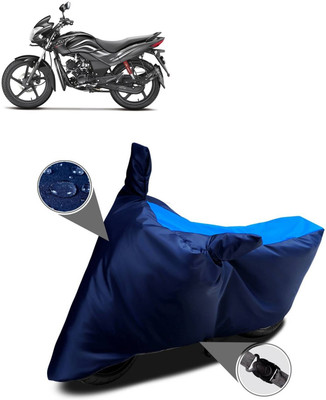 DeepShakshi AUTOMOTIVE Two Wheeler Cover for Hero(Passion Xpro, Blue, Blue)