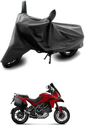 THE REAL ARV Waterproof Two Wheeler Cover for Ducati(Grey)