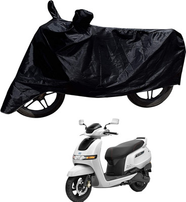 MOCKHE Waterproof Two Wheeler Cover for TVS(iQube Electric, Multicolor)