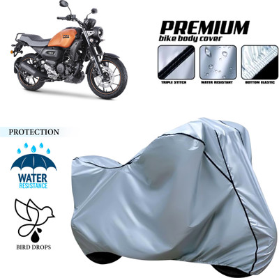 CODOKI Waterproof Two Wheeler Cover for Yamaha(FZ-X, Silver)