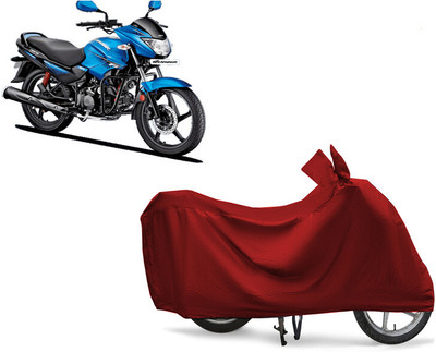 EGAL Two Wheeler Cover for Hero(Glamour Programmed FI BS6, Maroon)