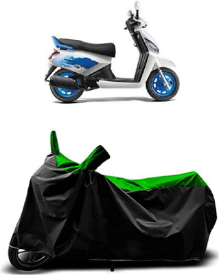 VESMEI Two Wheeler Cover for Mahindra(Gusto Electric BS6, Green)