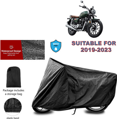 CODOKI Waterproof Two Wheeler Cover for Honda(Hness CB350, Black)