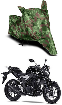 Mdstar Waterproof Two Wheeler Cover for Yamaha(MT 03, Multicolor)
