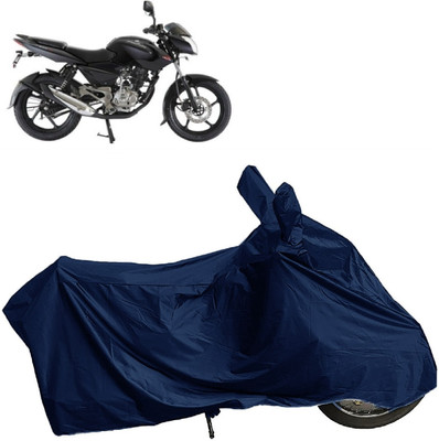 DIGGU Two Wheeler Cover for Bajaj(Pulsar 135 LS DTS-i, Blue)