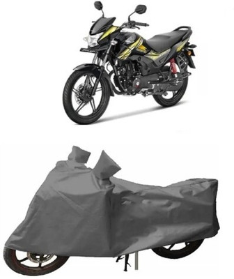 Tritika Waterproof Two Wheeler Cover for Honda(Shine, Grey)