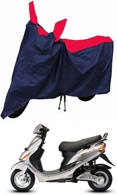 Mdstar Waterproof Two Wheeler Cover for Royal Enfield(Thunderbird 350, Red, Blue)