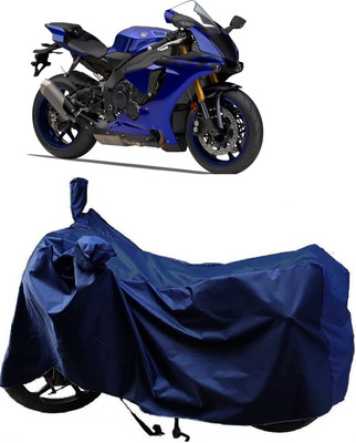 MMSSTAR Waterproof Two Wheeler Cover for Yamaha(YZF R1M, Blue)