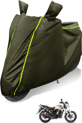MOCKHE Waterproof Two Wheeler Cover for Suzuki(Sling Shot, Green)