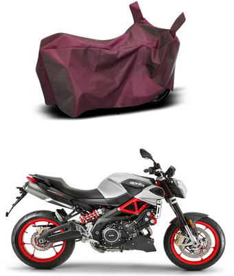 MMSSTAR Waterproof Two Wheeler Cover for Aprilia(Shiver 900, Maroon)