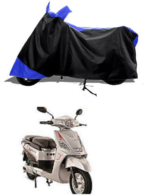 GROFATIK Two Wheeler Cover for Hero(Electric NYX e5 BS6, Blue)