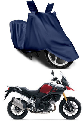 Furious3D Two Wheeler Cover for Suzuki(V Strom 1000, Blue)
