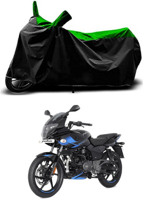 VESMEI Two Wheeler Cover for Bajaj(Pulsar 250, Green)