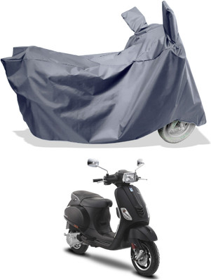 Amexride Two Wheeler Cover for Vespa(SXL 125 BS6, Grey)
