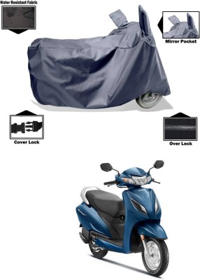 PAGORA Waterproof Two Wheeler Cover for Honda(Activa 6G, Grey)