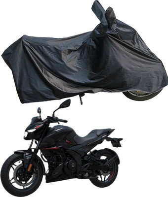 Motodreka Waterproof Two Wheeler Cover for Bajaj(Pulsar N160, Black)
