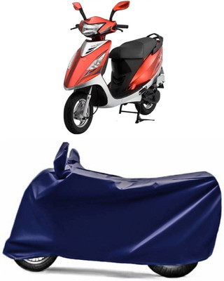 DeepShakshi AUTOMOTIVE Two Wheeler Cover for TVS(Scooty Streak, Blue)