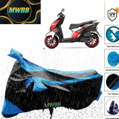 MWBB Waterproof Two Wheeler Cover for LML(650GT BS6, Black)