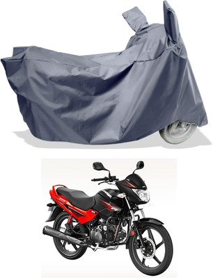 Amexride Two Wheeler Cover for Hero(Glamour Programmed FI BS6, Grey)