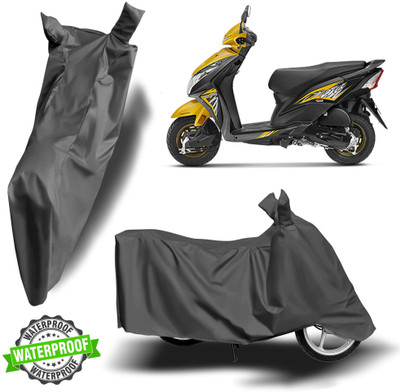 NG Auto Front Waterproof Two Wheeler Cover for Honda(Dio, Grey)