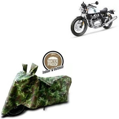 THE REAL ARV Waterproof Two Wheeler Cover for Royal Enfield(Continental GT, Multicolor)