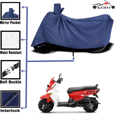 KEDIT Two Wheeler Cover for Universal For Bike(Cliq, Blue)