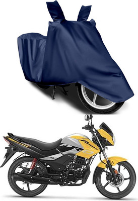 Furious3D Two Wheeler Cover for Hero(Passion Pro i3S, Blue)