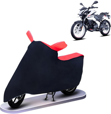 KEDIT Two Wheeler Cover for Bajaj(Pulsar N160, Red, Black)