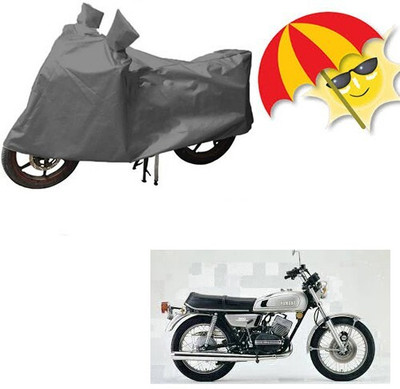 MMSSTAR Waterproof Two Wheeler Cover for Yamaha(RX 100, Grey)