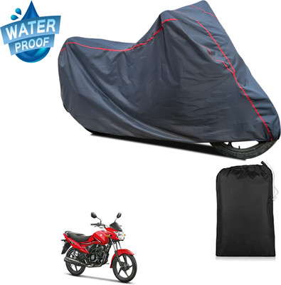 PAGORA Waterproof Two Wheeler Cover for Suzuki(Hayate, Grey)