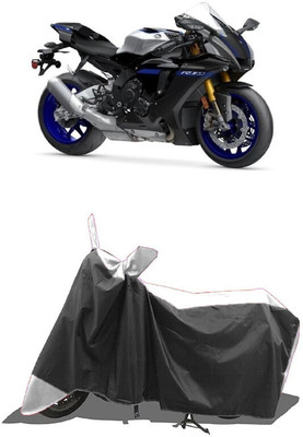 SUGASHRI Waterproof Two Wheeler Cover for Triumph(Street Twin, White, Black)