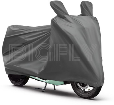 BigFly Waterproof Two Wheeler Cover for Hero(Maestro Edge 125, Grey)