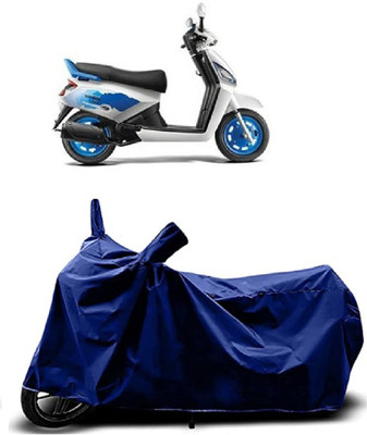 VESMEI Two Wheeler Cover for Mahindra(Gusto Electric, Blue)