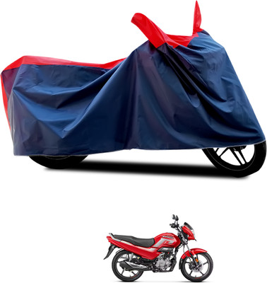 PAGORA Waterproof Two Wheeler Cover for Hero(Super Splendor, Black, Red)
