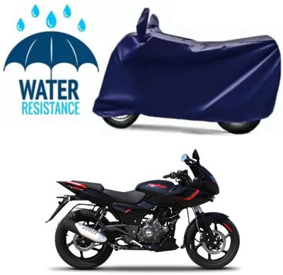 Mdstar Waterproof Two Wheeler Cover for Bajaj(Pulsar 180F, Blue)