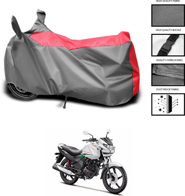 DeepShakshi AUTOMOTIVE Two Wheeler Cover for Hero(Achiever, Red, Grey)